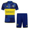 Boca Juniors Børn Hjemmebanesæt 2023-24 Kortærmet(+ Korte bukser)